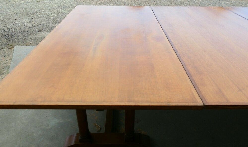 30 Seater Oak Banqueting Table, Arts & Crafts Boardroom Table photo for sale