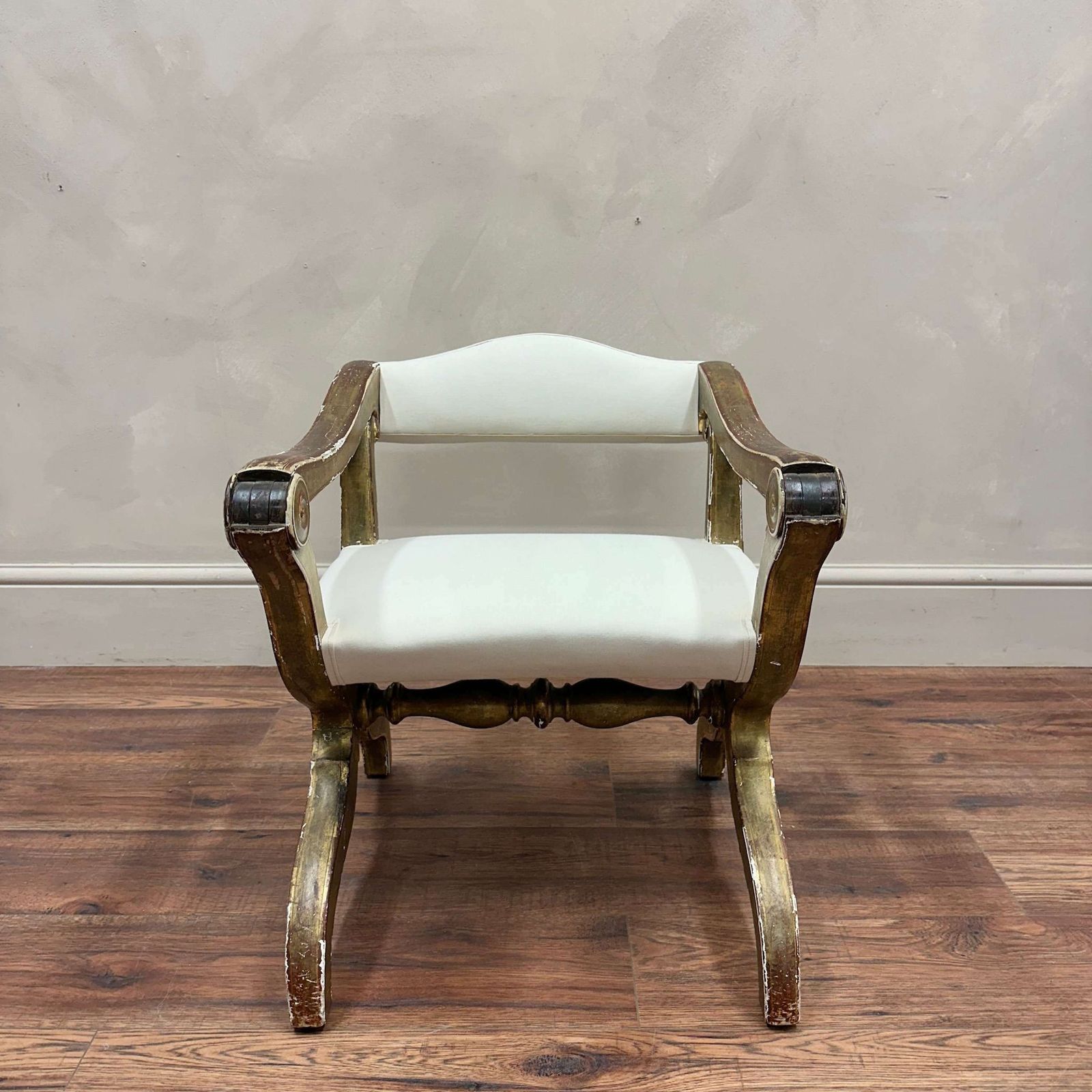 19th Century French Gilt Prayer Chair photo buy
