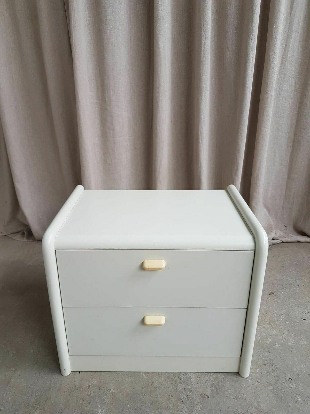 Vtg Late Mid Century Space Age Small Chest Of Drawers Scandi Danish Retro R599 photo vinterior