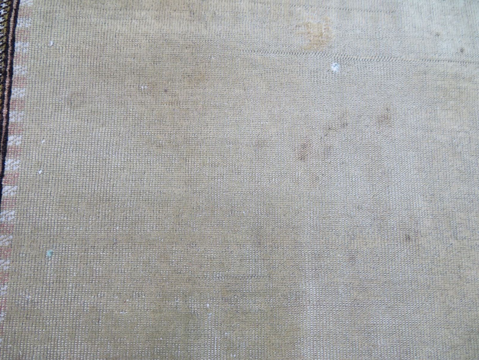 photo for sale Antique Turkish Kayseri Prayer Rug.Pistachio/Aquamarine Central Ground. 171cm X 138cm.