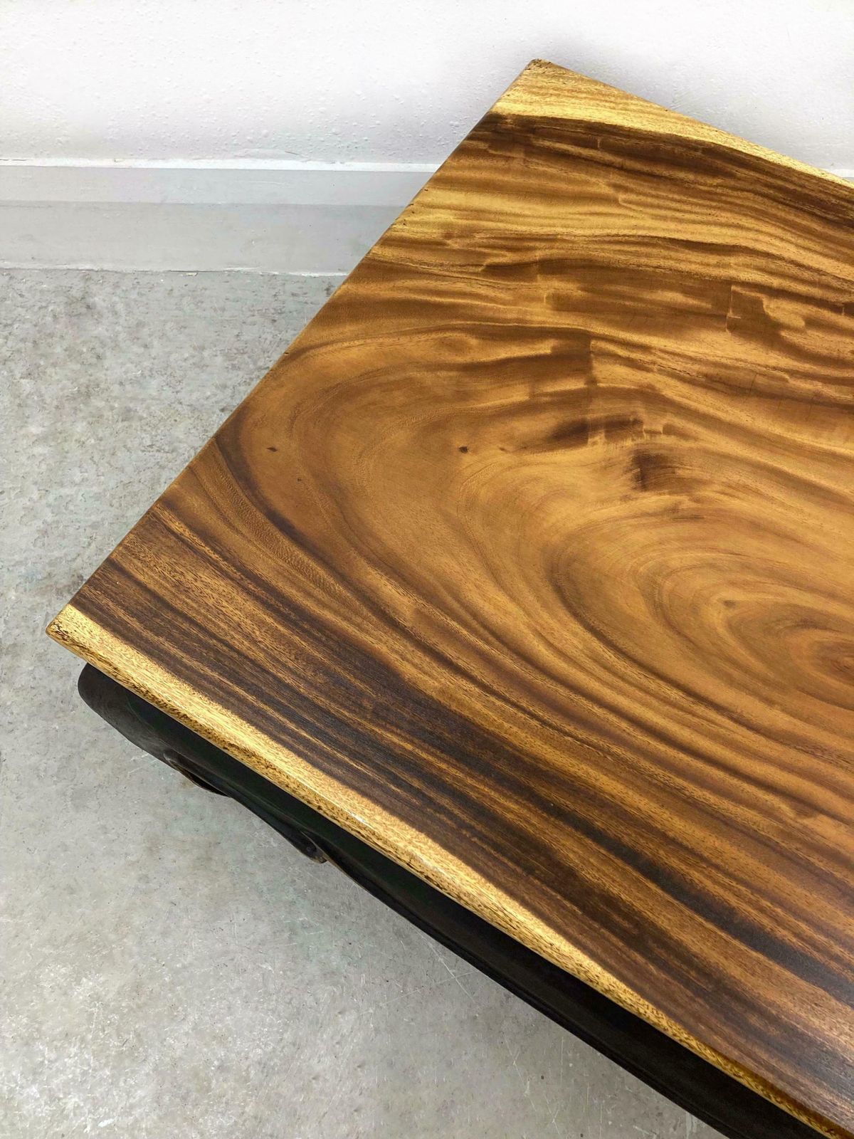 Coffee Table. Low Rustic Coffee Table. Bohemian Furniture. Solid Wood. Hand Crafted. Hand Painted. Black Coffee Table. Lounge Furniture. photo furniture