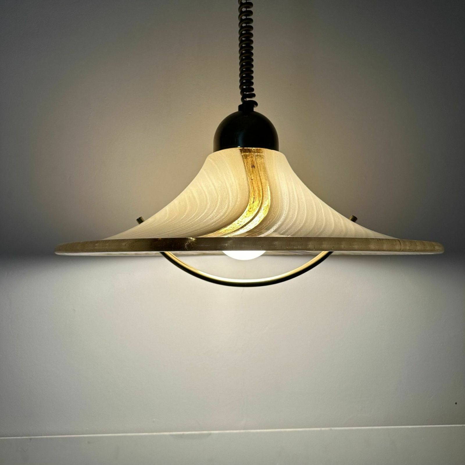 Lighting Mid Century Design Lucite , 1970s Hustadt Leuchten photo