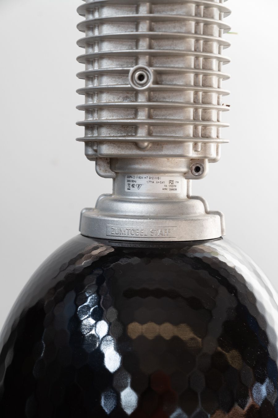 photo vintage Set Of  Industrial Pendant Lamps – 1990s