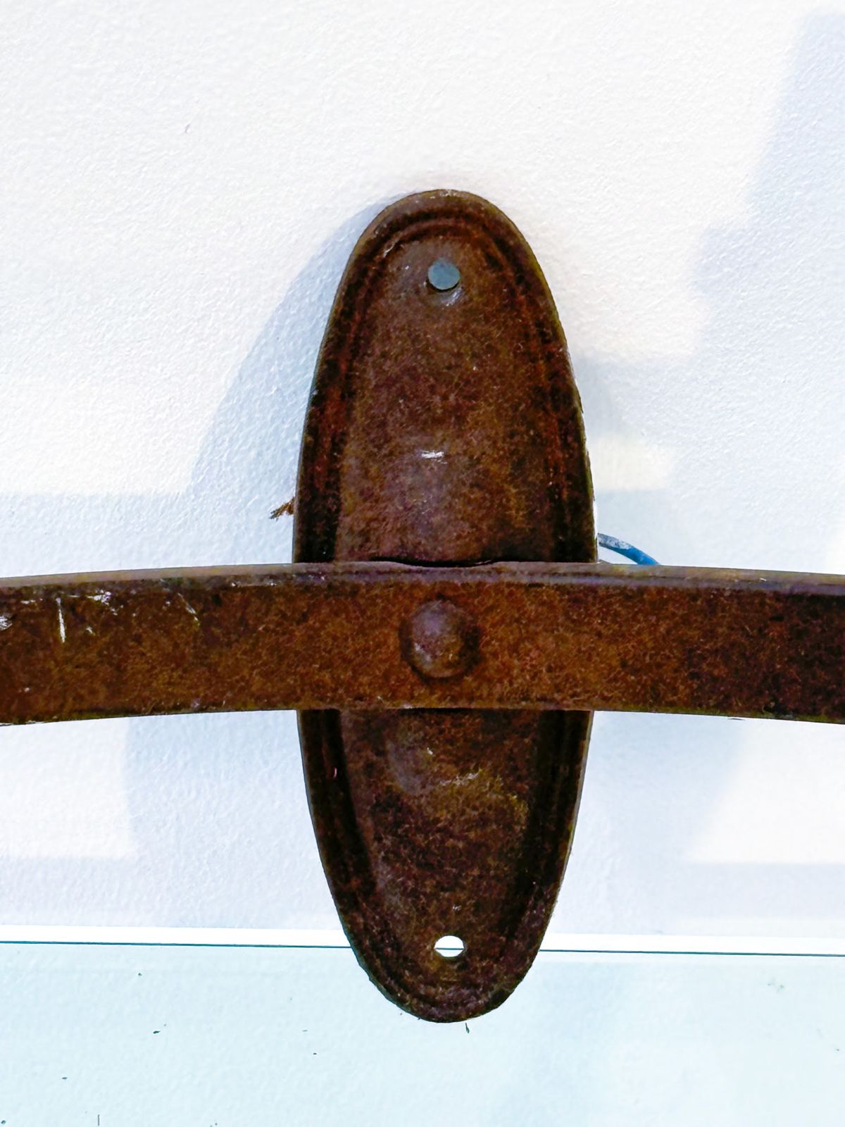 Dual Arm Iron Wall Lights photo for sale