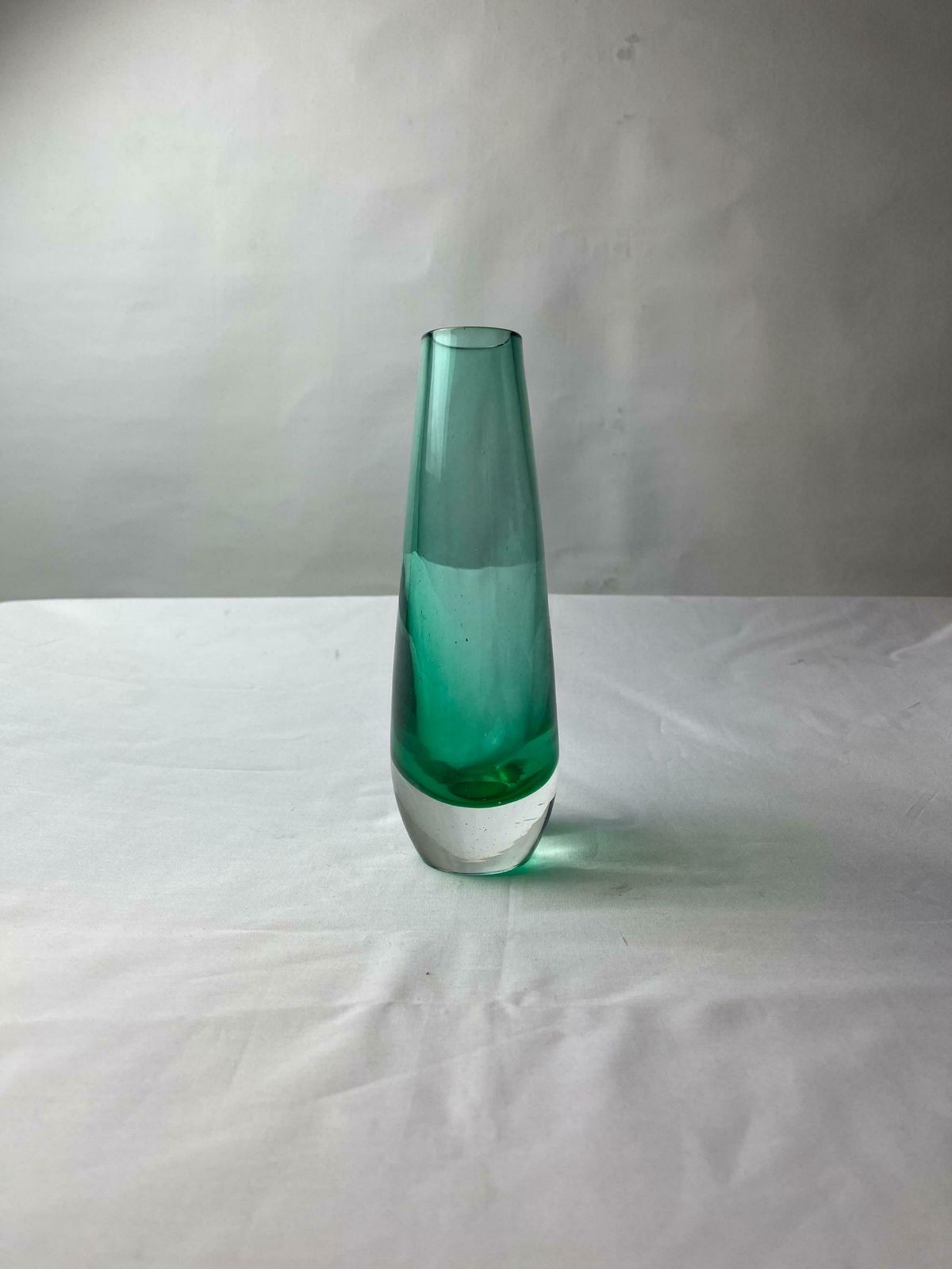 Swedish Glass Vases / Scandinavian / 60s / Mid Century Modern / Modernist / Collectible / Art Glass / Green / Blue / Red photo 110.0