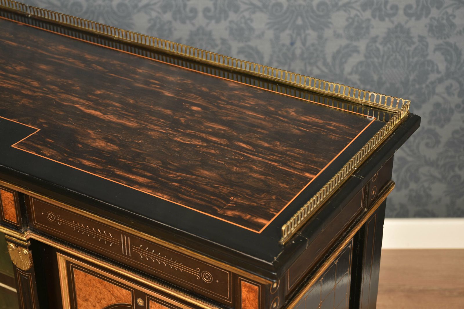 English Coromandel Cabinet By Lamb Of Manchester photo vinterior