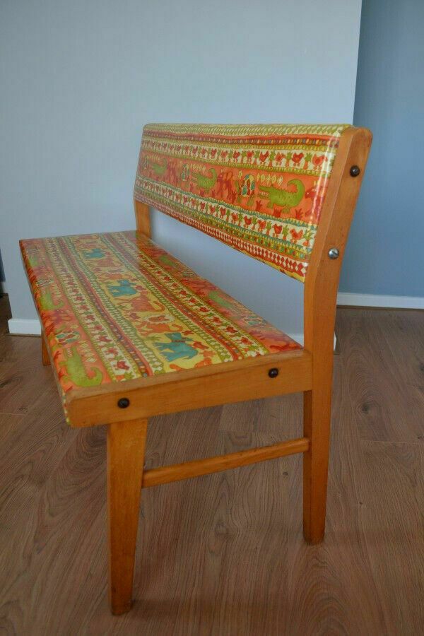 Mid Century Children's Bedroom Bench photo 150.0