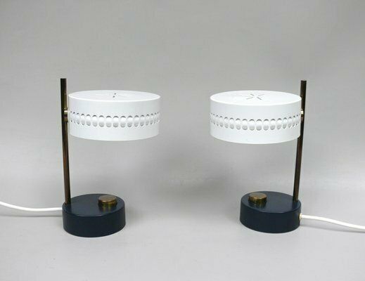 Bedside Table Lamps For Mategot, 1950s, France, Set Of 2