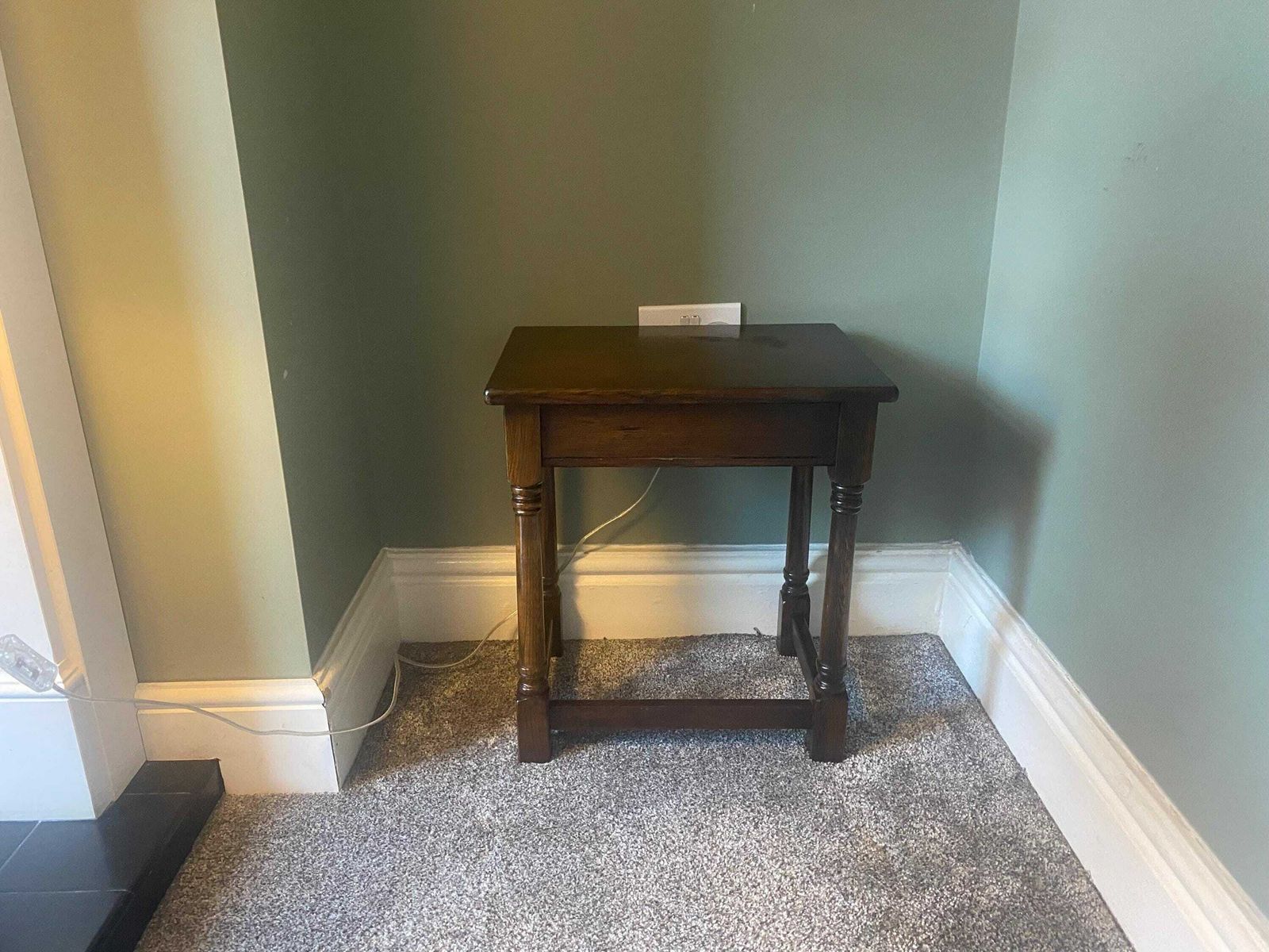 Antique Vintage Plant Stand, Side Table, Coffee Table, Occasional Table