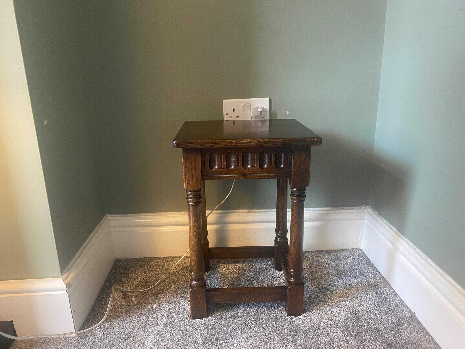 Antique Vintage Plant Stand, Side Table, Coffee Table, Occasional Table
