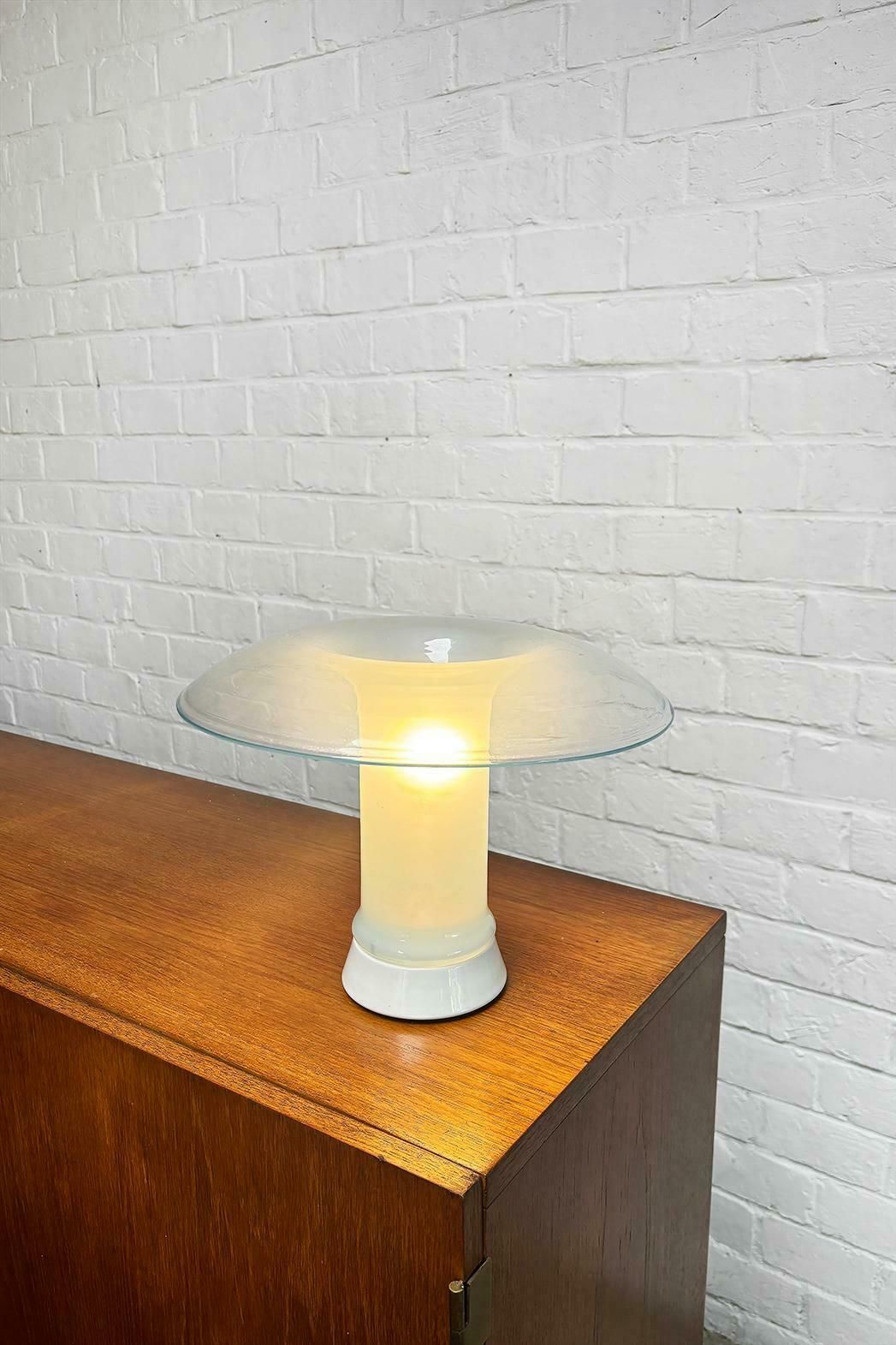 Murano Glass Table Lamp By F.Fabian , Italy, 1960s photo furniture