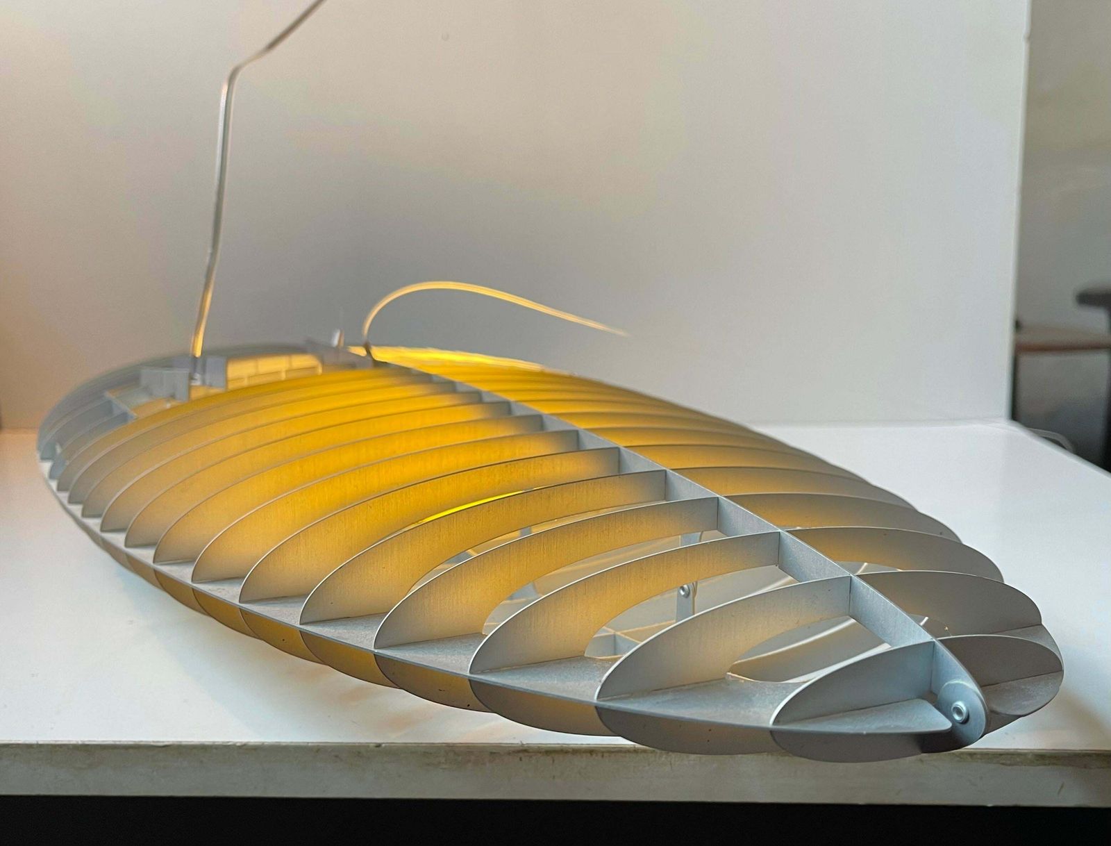 Futurist Titania Pendant Lamp By Alberto Meda & Paolo Rizzato   Luceplan Italy photo buy