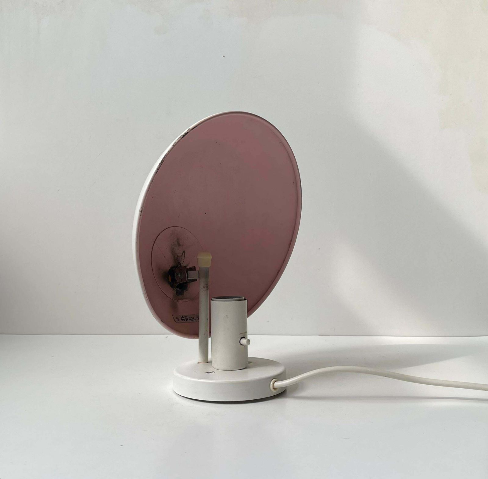 Vintage White Ph Hat Wall Sconce By Poul Henningsen For Louis Poulsen, 1970s photo vintage