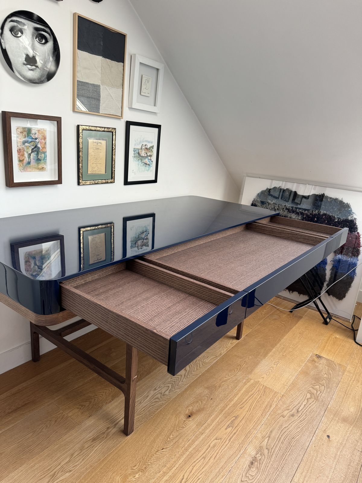 Lema Victor Desk Designed By Roberto Lazzeroni photo vintage