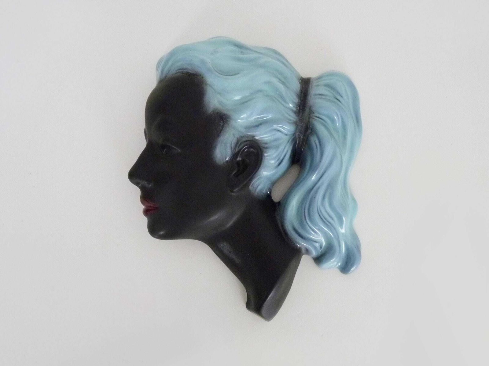 Cortendorf Wall Mask 3408 Design Albert Strunz Women's Mask 1950s