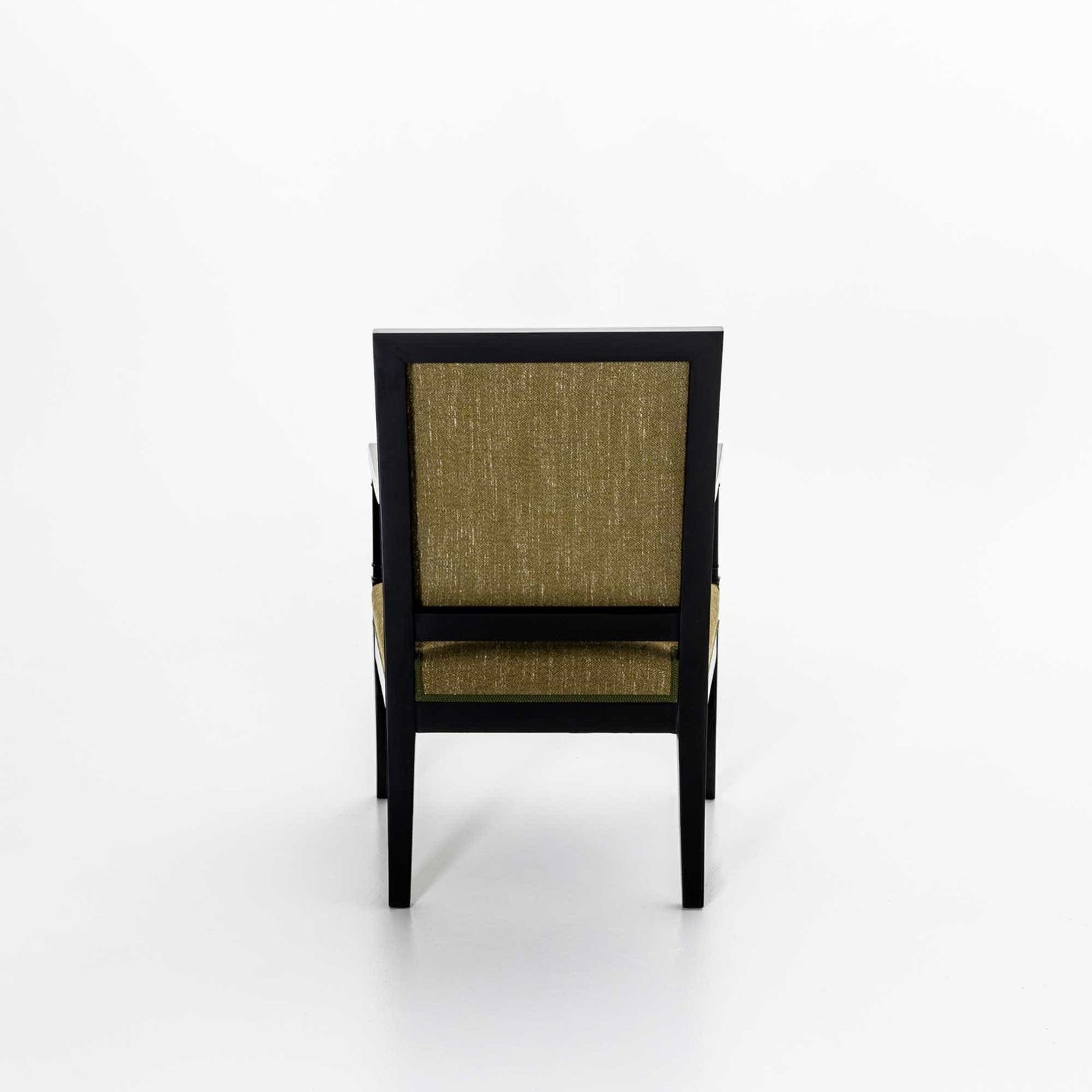 Paar Geëboniseerde Fauteuils, Frankrijk, Eerste Helft 19e Eeuw photo vintage