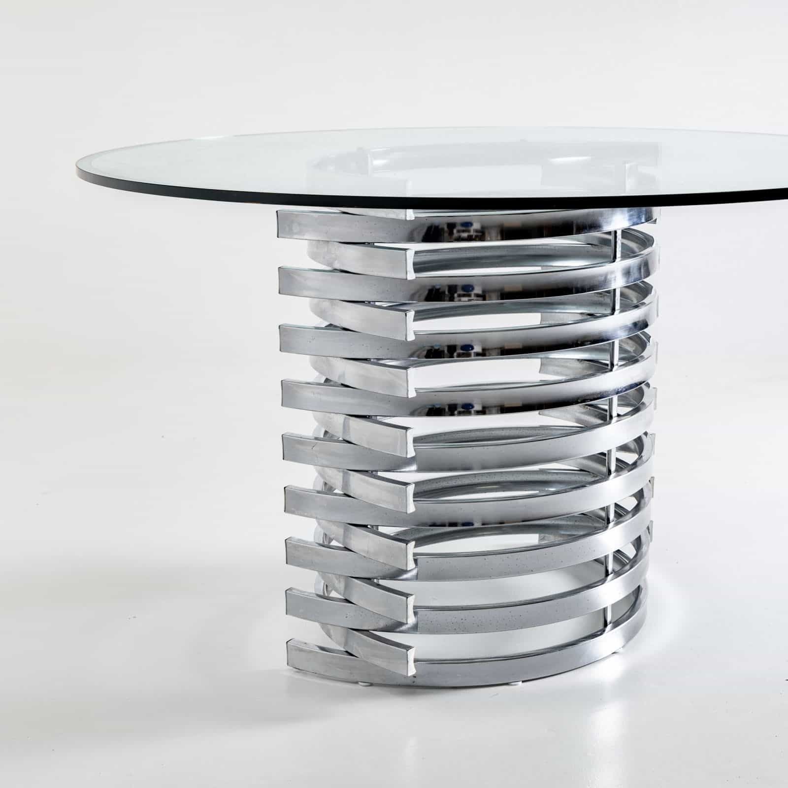 Eettafel In De Stijl Van Renato Zevi, Italië, Eind 20e Eeuw photo vintage