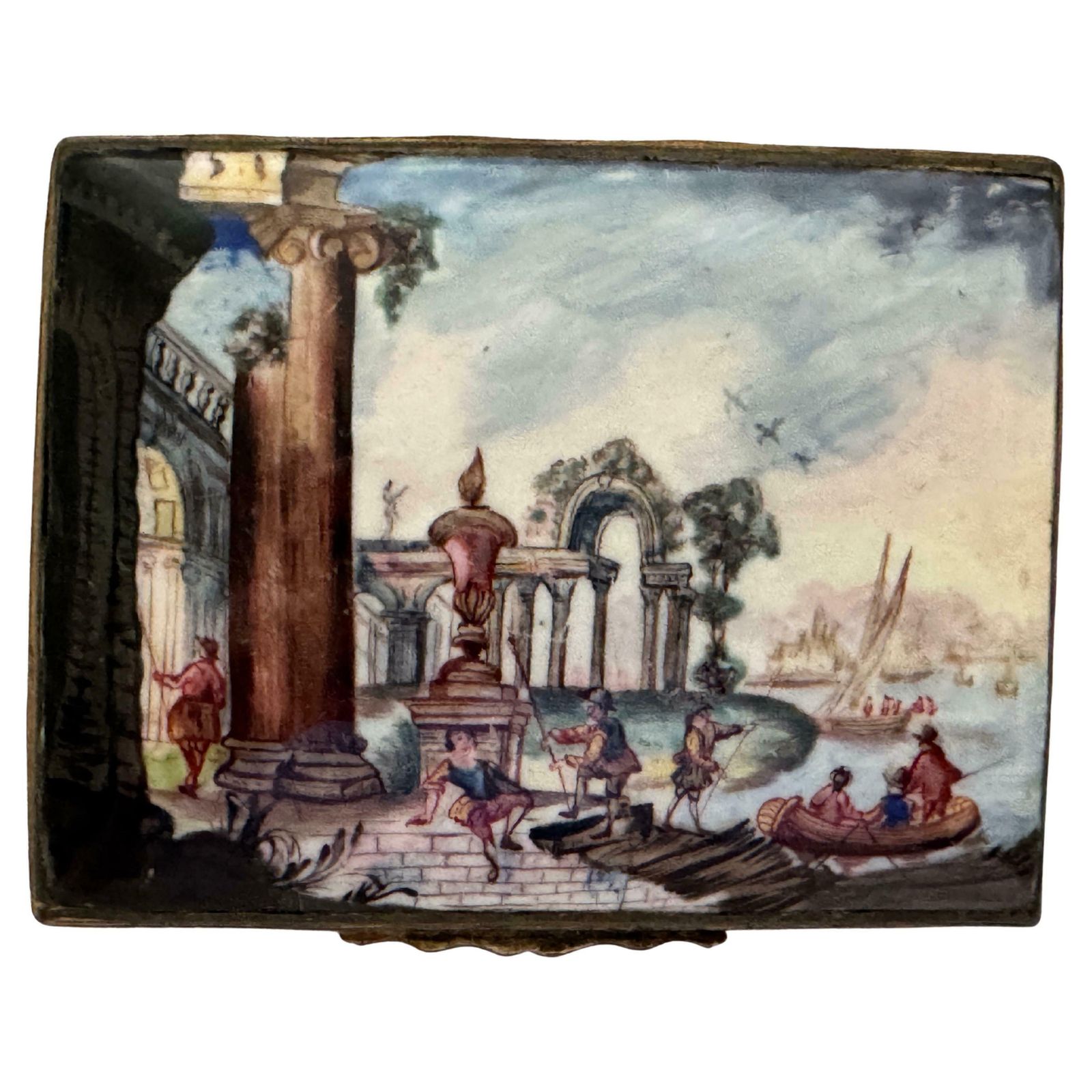 18th Century South Staffordshire Snuff Box