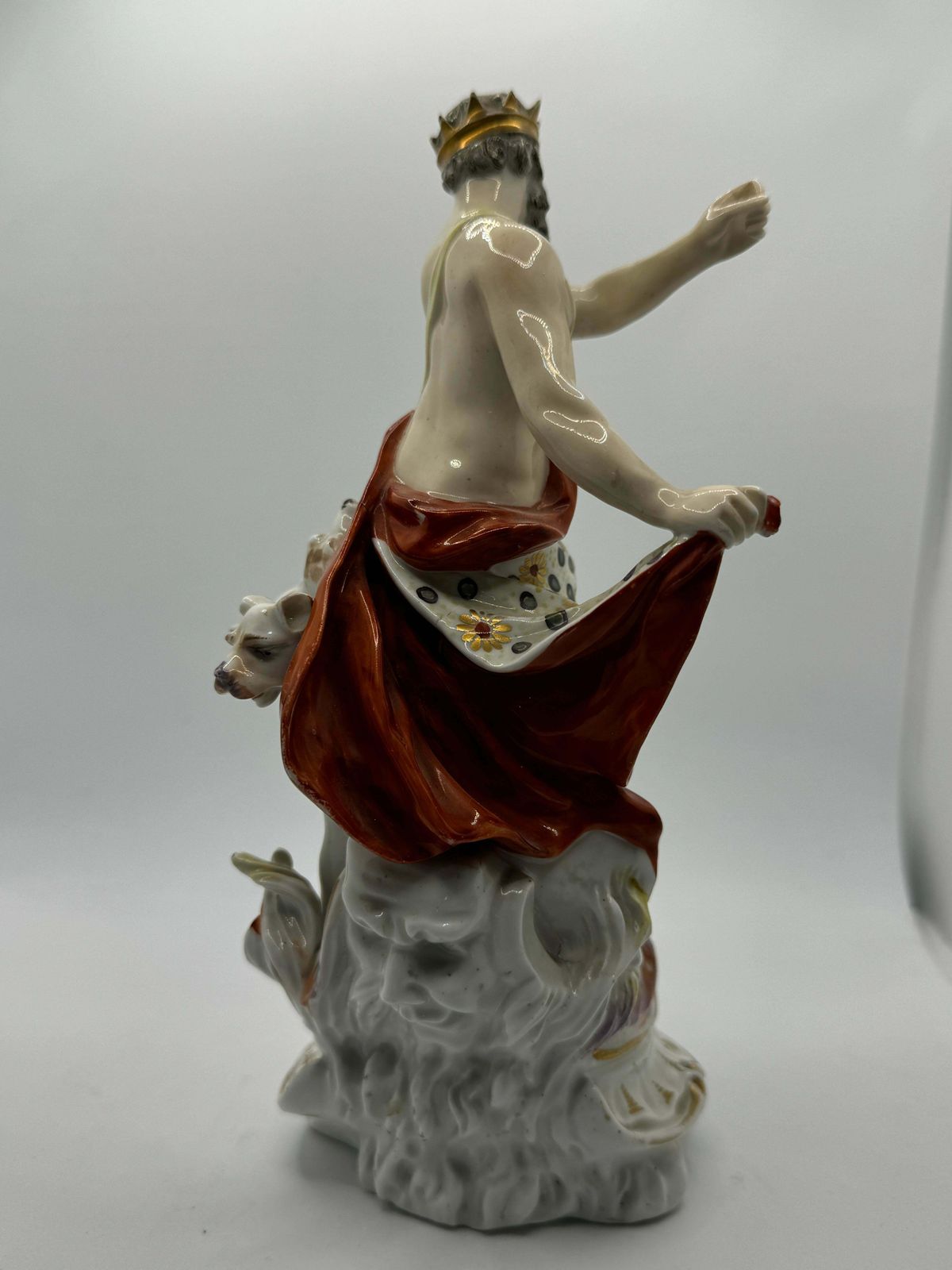 18th Century Derby Porcelain Figure Group Of Pluto And Cerberus photo buy