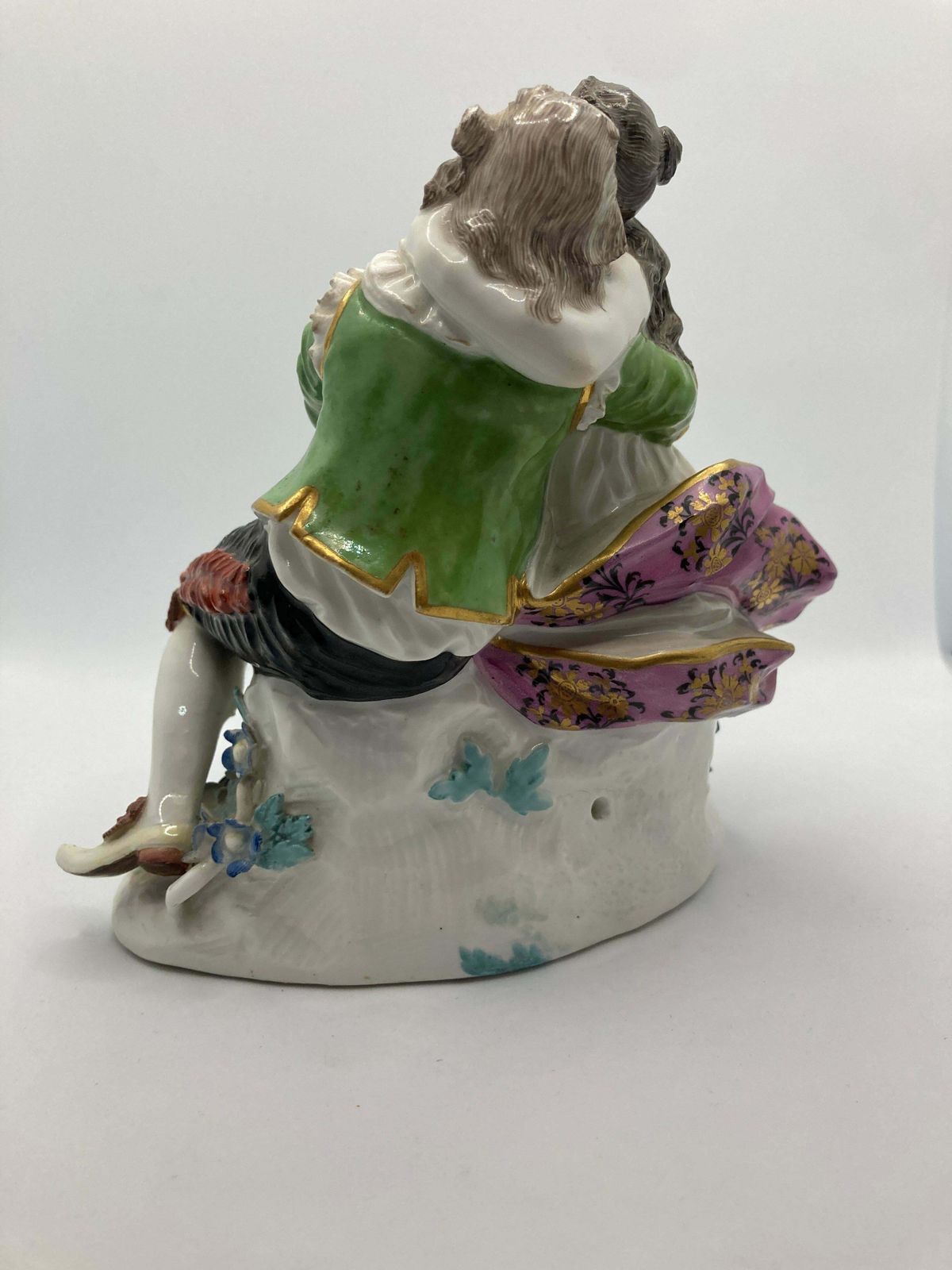 18th Century Meissen Porcelain Figurine, 'Pair Of Lovers',  Model No 571 photo 6900.0