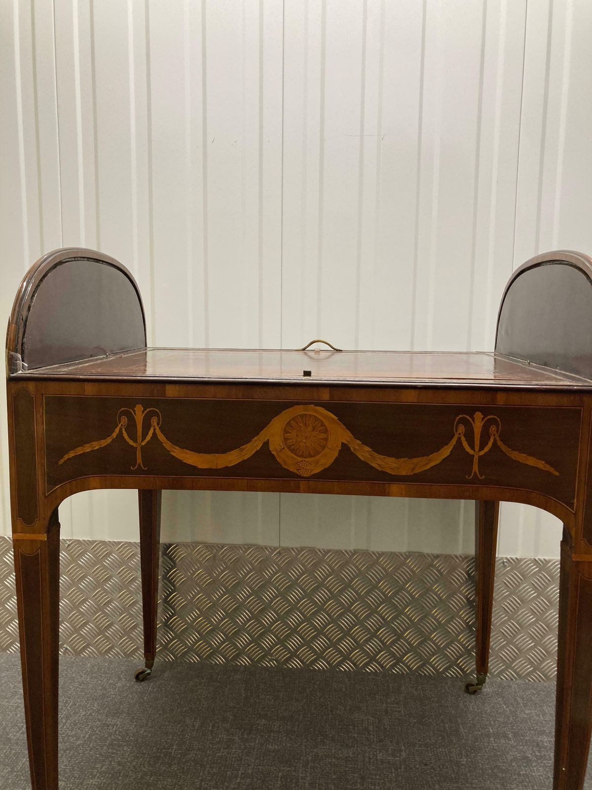 photo furniture Sheraton Period Partridgewood Tambour Desk