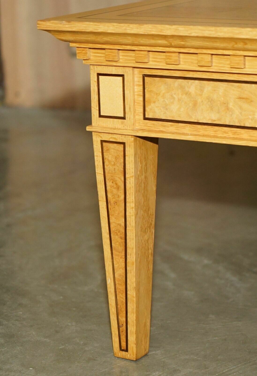 photo buy Rrp £8,500 Viscount David Linley Classic Cofee Table For Light Restoration