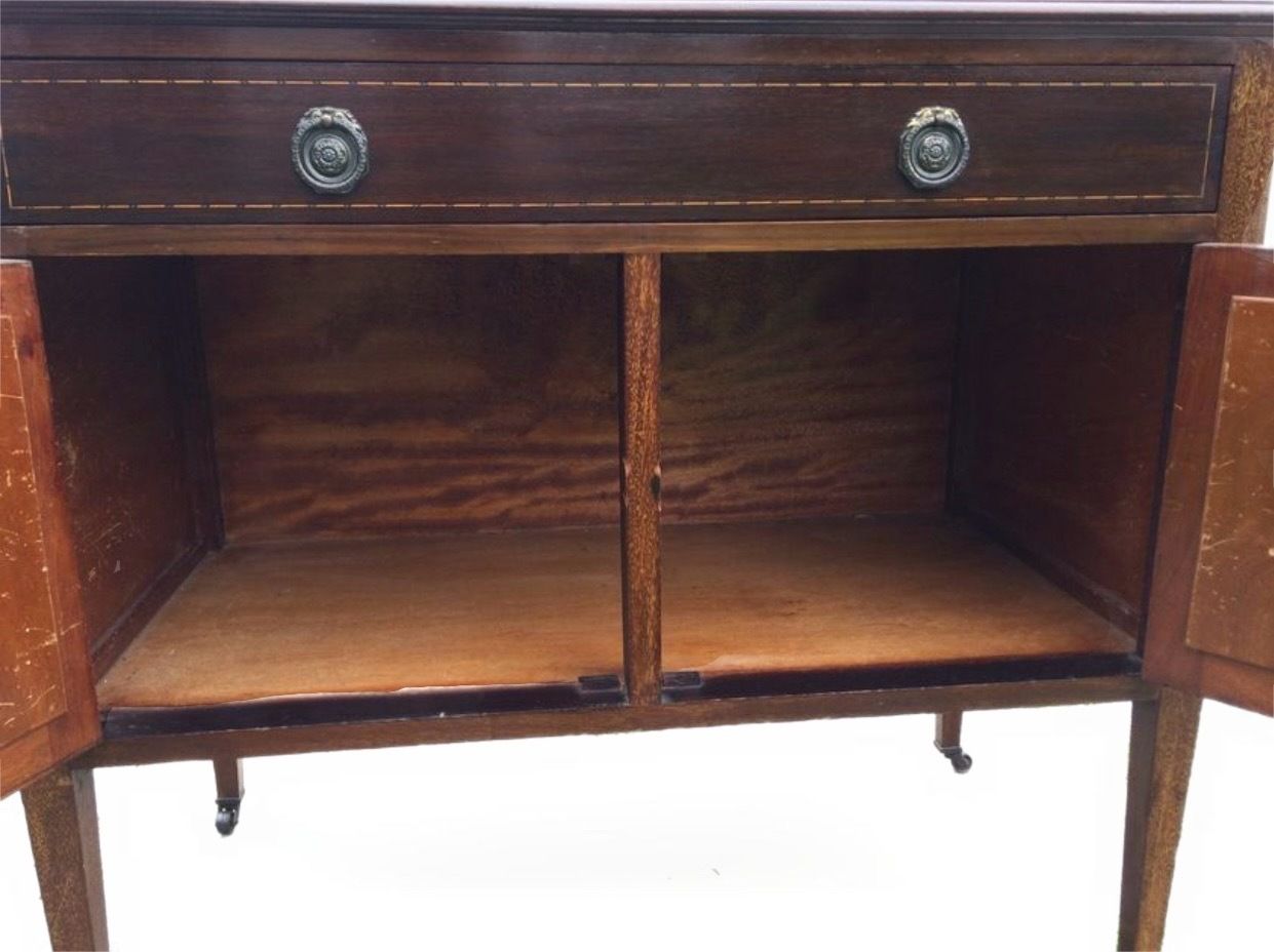 Edwardian Mahogany Wash Stand, 1900s photo 750.0