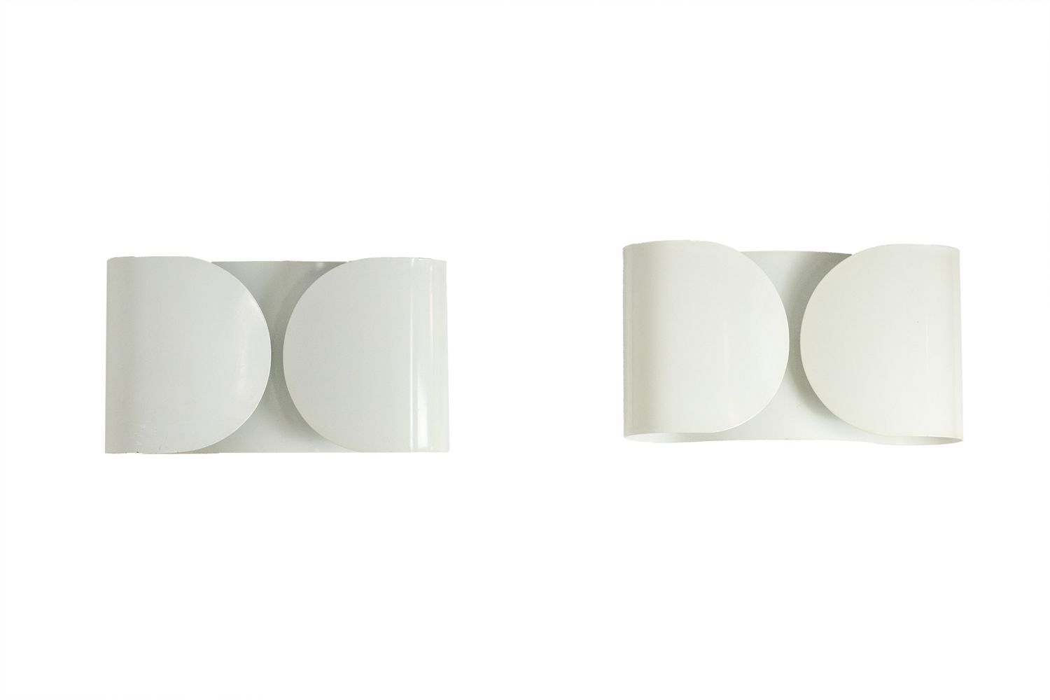 Tobia Scarpa For Flos, Pair Of Wall Lights, 1980s