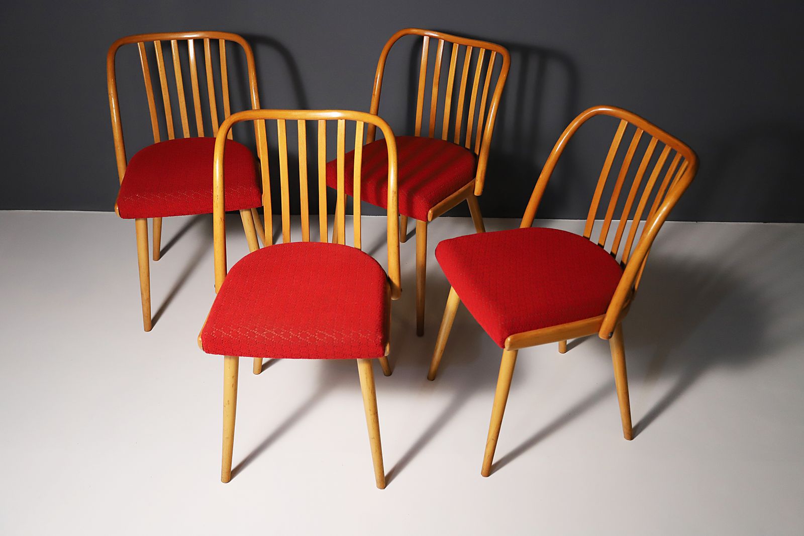 Mid Century Dining Chairs By Antonín šuman, 1960s, Set Of 4 photo furniture