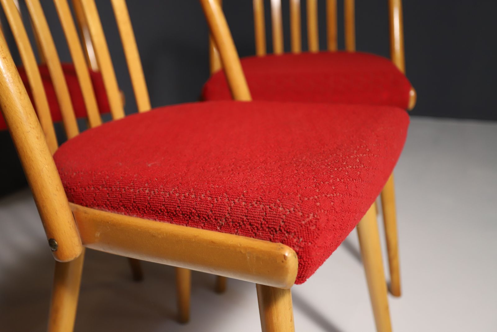 Mid Century Dining Chairs By Antonín šuman, 1960s, Set Of 4 photo for sale