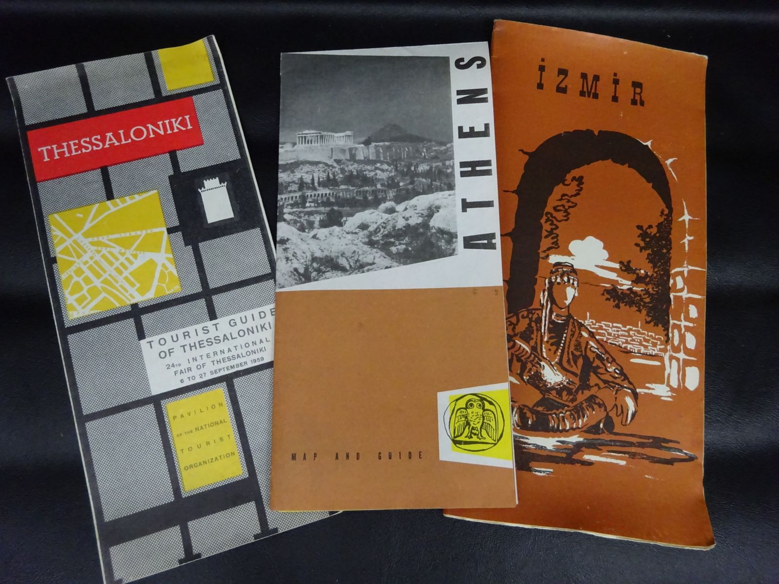 110.0 Collectable Original 50s/60s Travel Leaflets/Ephemera Turkey & Greece photo