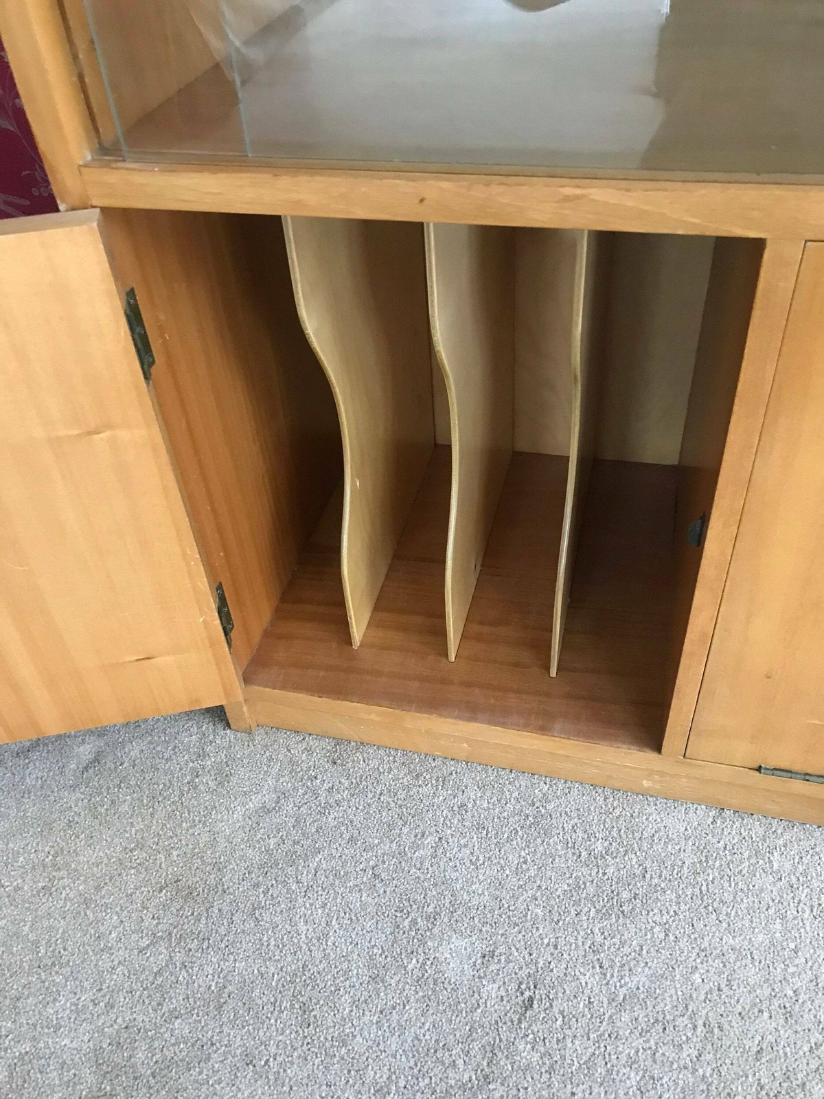 The Criterion Vinyl Record Cabinet/Bookcase By Phoenix Gallery 1960’s photo vinterior
