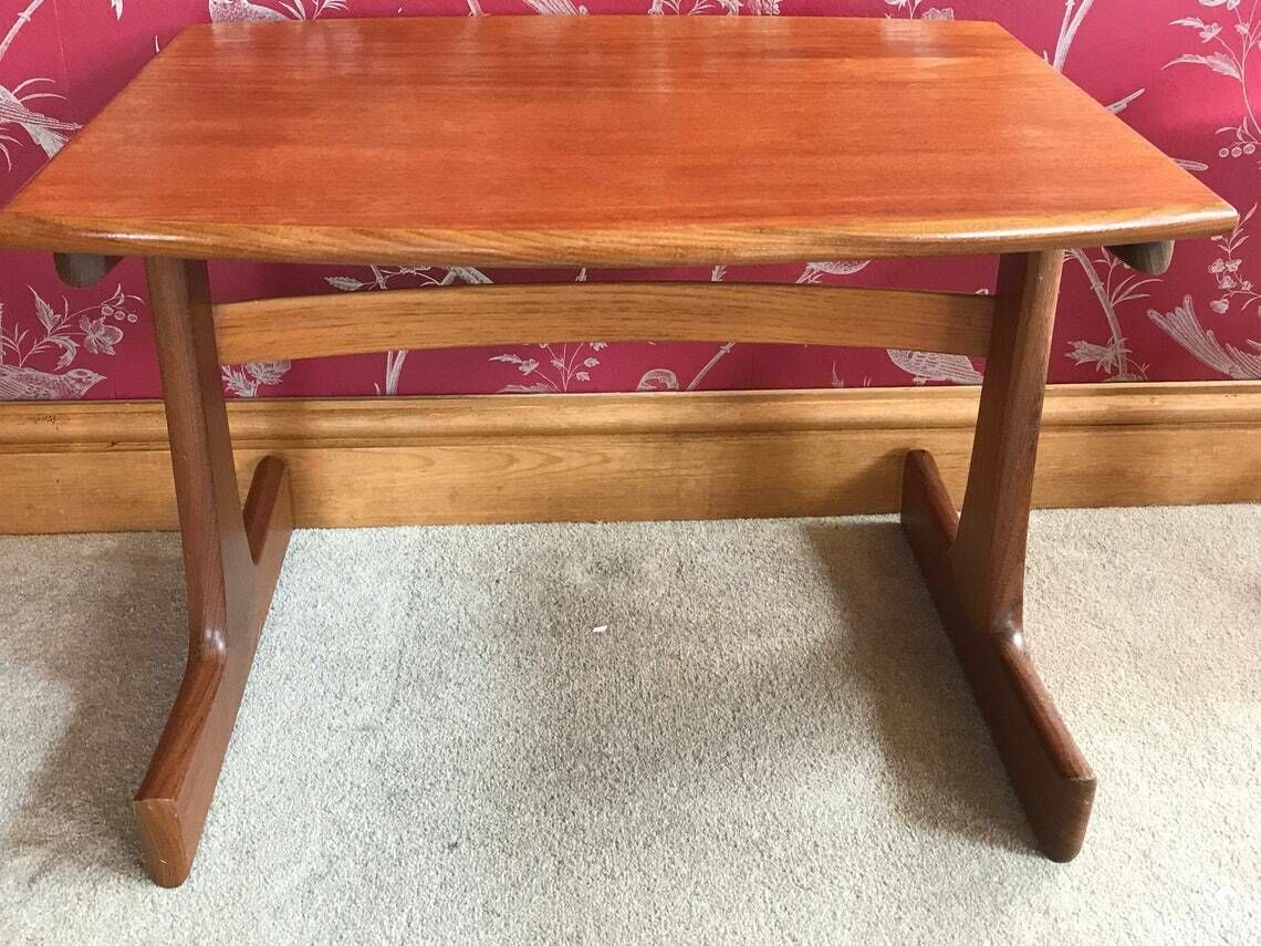 Nest Of Three Tables By G Plan From The Katrina Range In Teak Afromosia photo Furniture