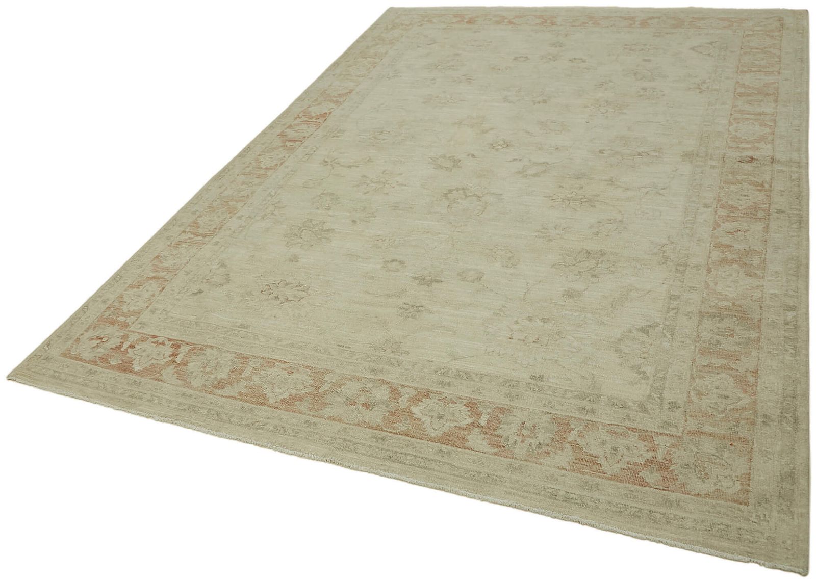 Vintage Turkish Hand Knotted Rug 295 Cm X 196 Cm photo for sale