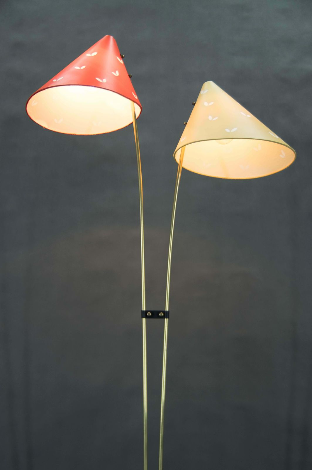 Midcentury Floor Lamp Japonka, Czechoslovakia, 1960s photo Lighting