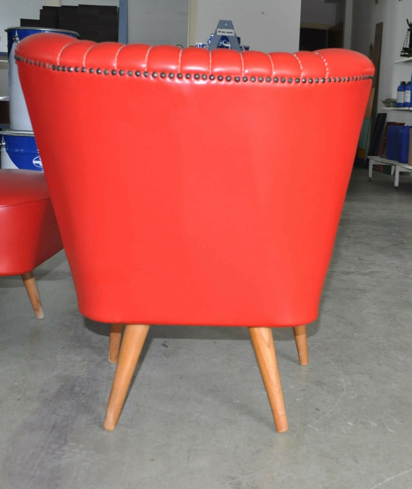 Retro Vintage Club Chair/ Cocktail Chair, Pair photo vinterior