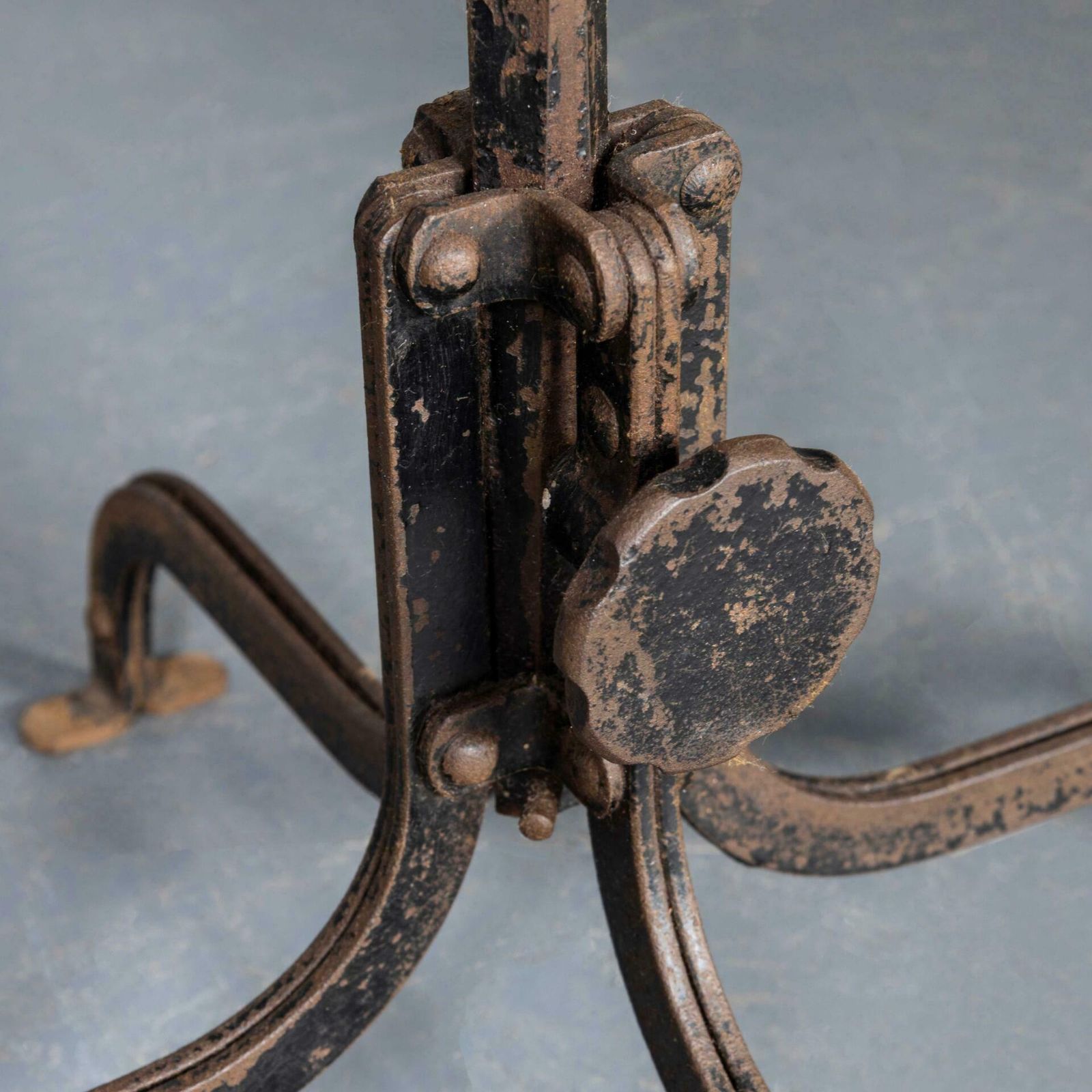 1920’s English Industrial Swivelling Machinists Chairs – Pair photo for sale