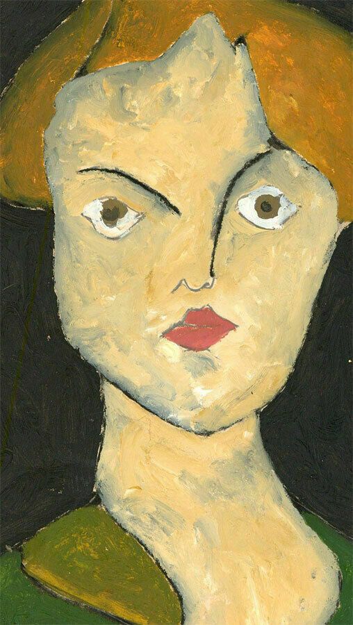 Ben Carrivick Contemporary Oil, The Stare II