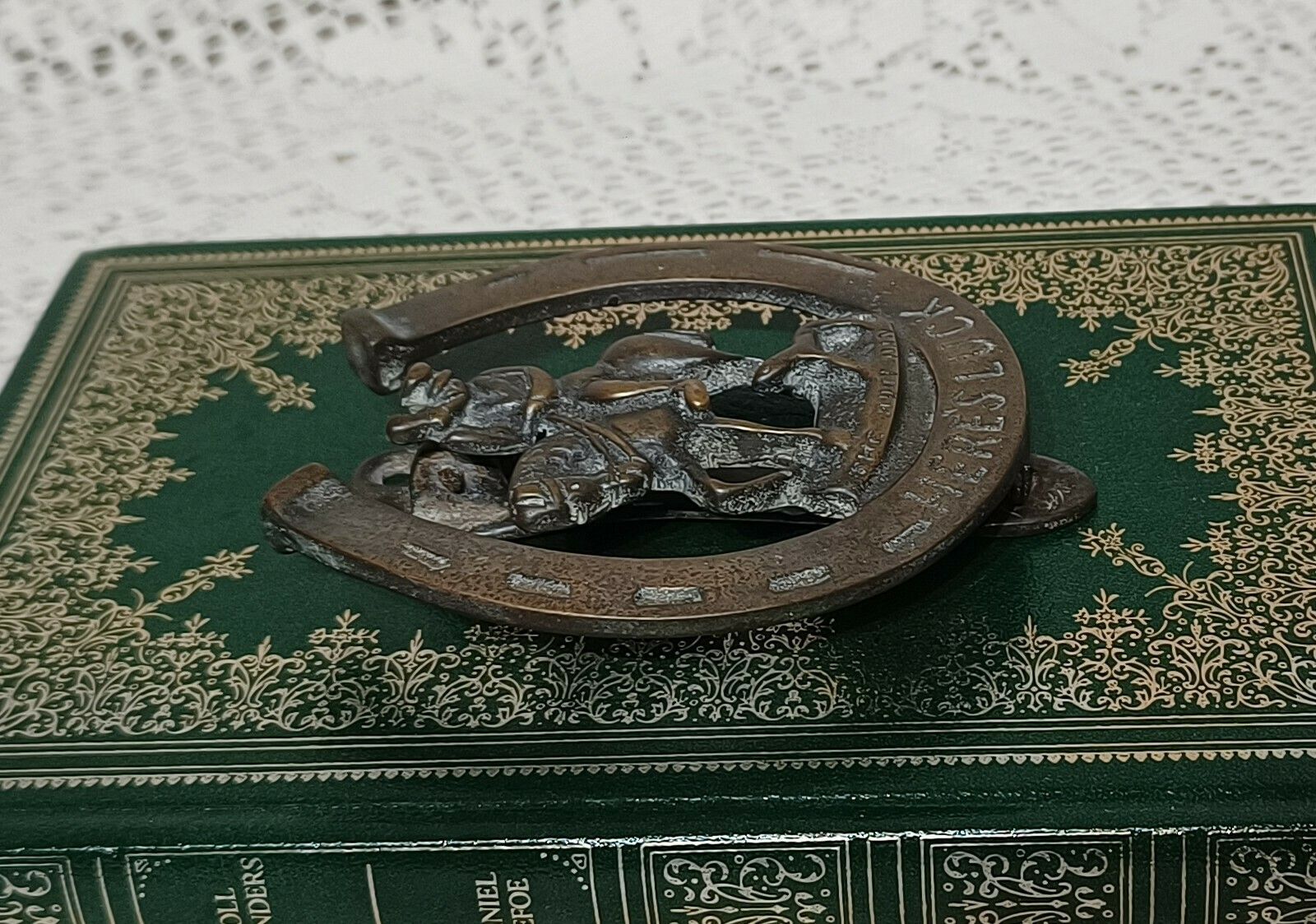 photo furniture Aged Brass Door Knocker Huntsman And Horse And Hound  Knocker.