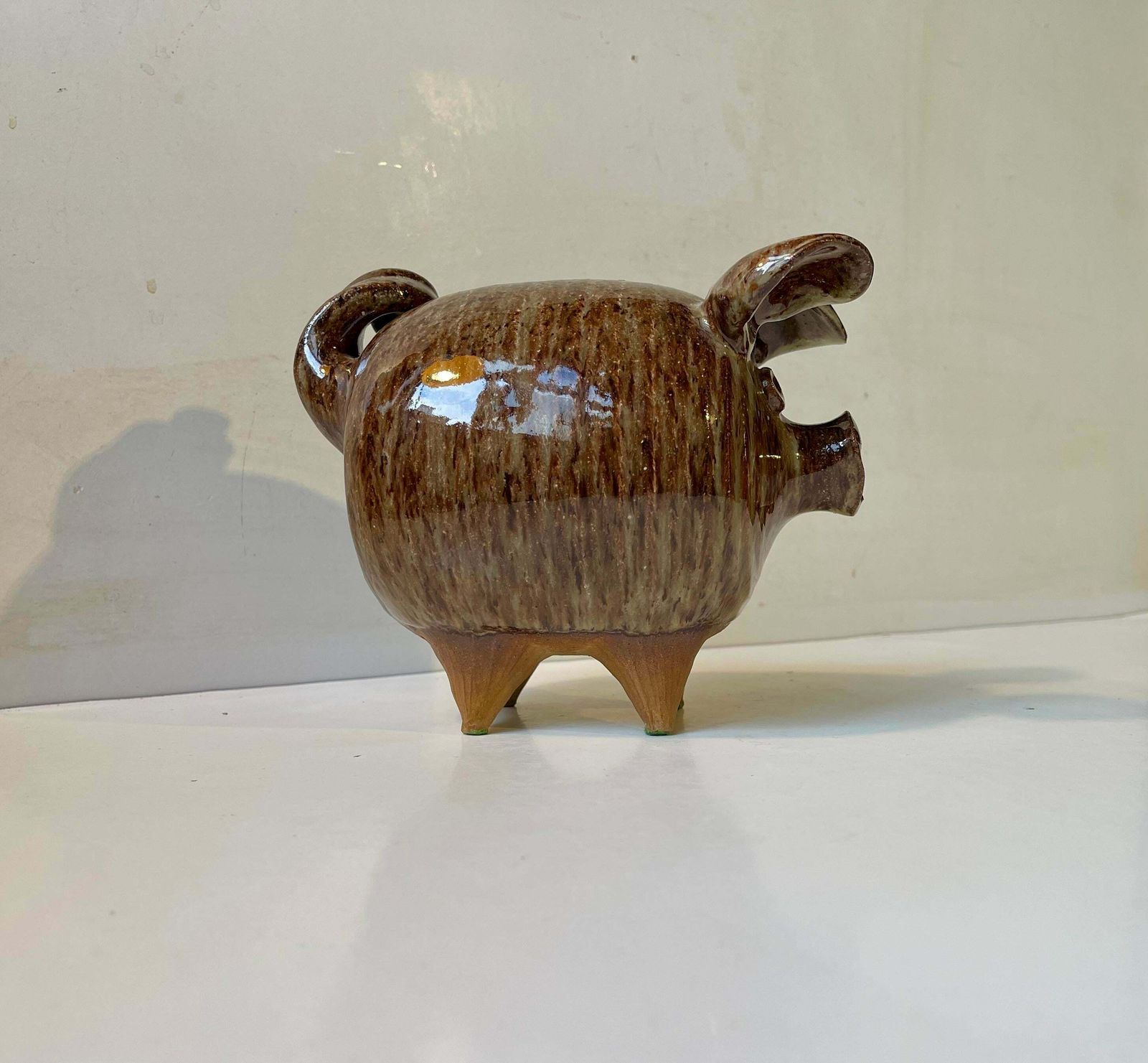 Danish Midcentury Stoneware Money Piggy Bank By Per Steffen Petersen, 1970s photo furniture