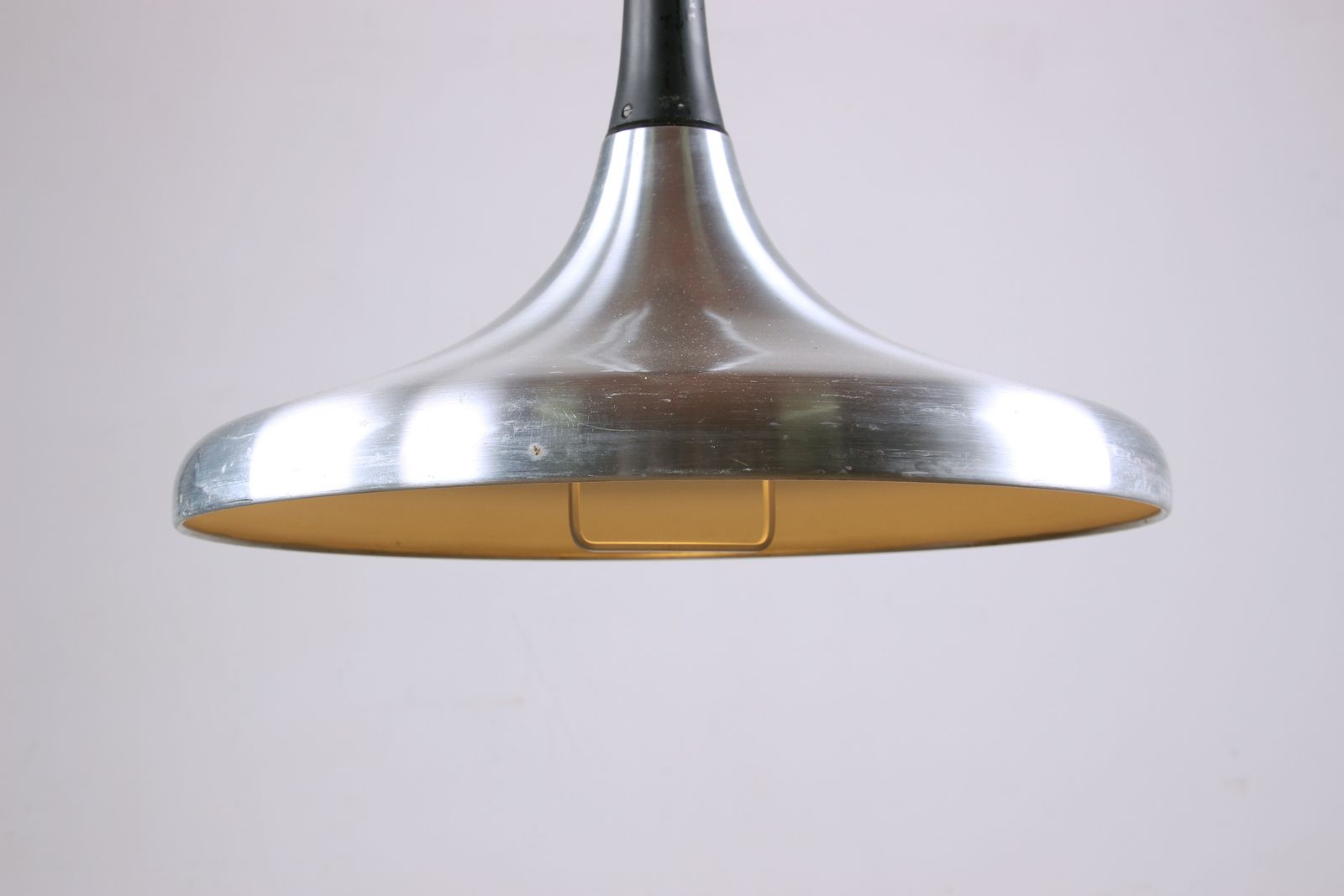Luminaires Grande suspension allemande en métal chromé, modèle Tulip par Erco, 1960. photo