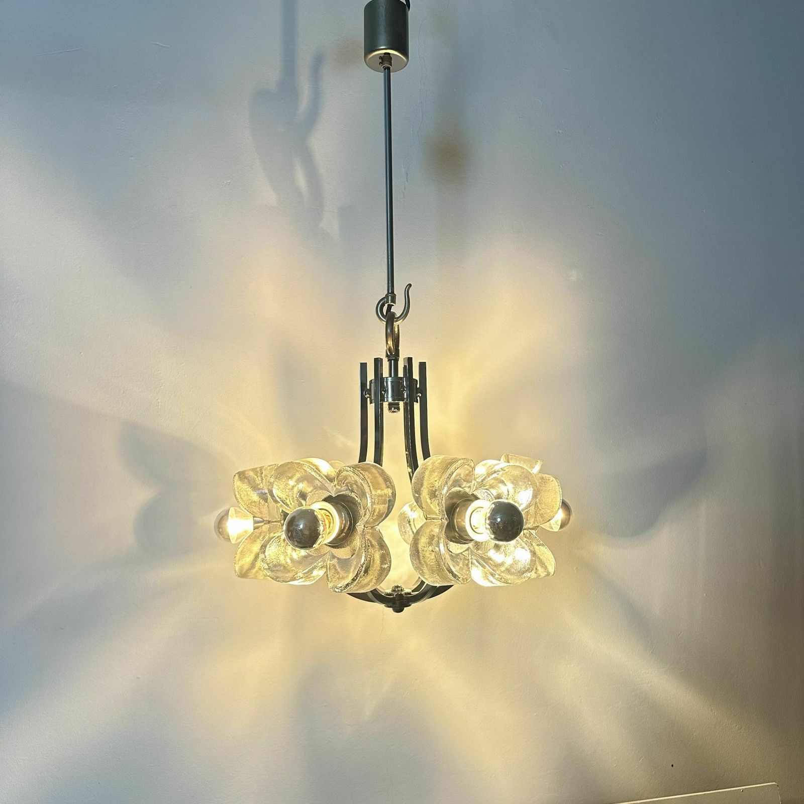 Sische Leuchten Hanglamp, Jaren 1970 photo Verlichting