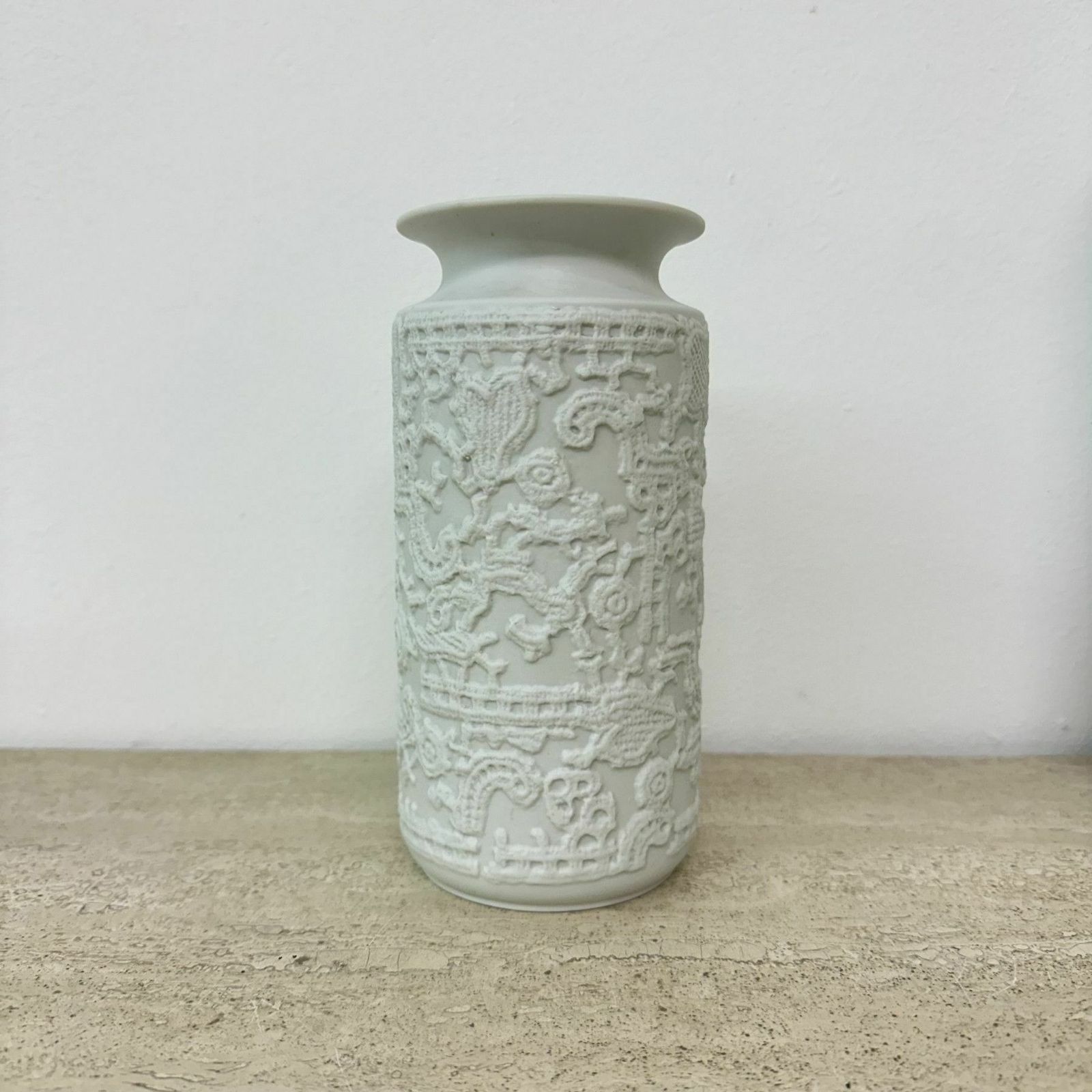 photo for sale Set Of 7 German Bisque Vases Kaiser Bavaria , 1960s