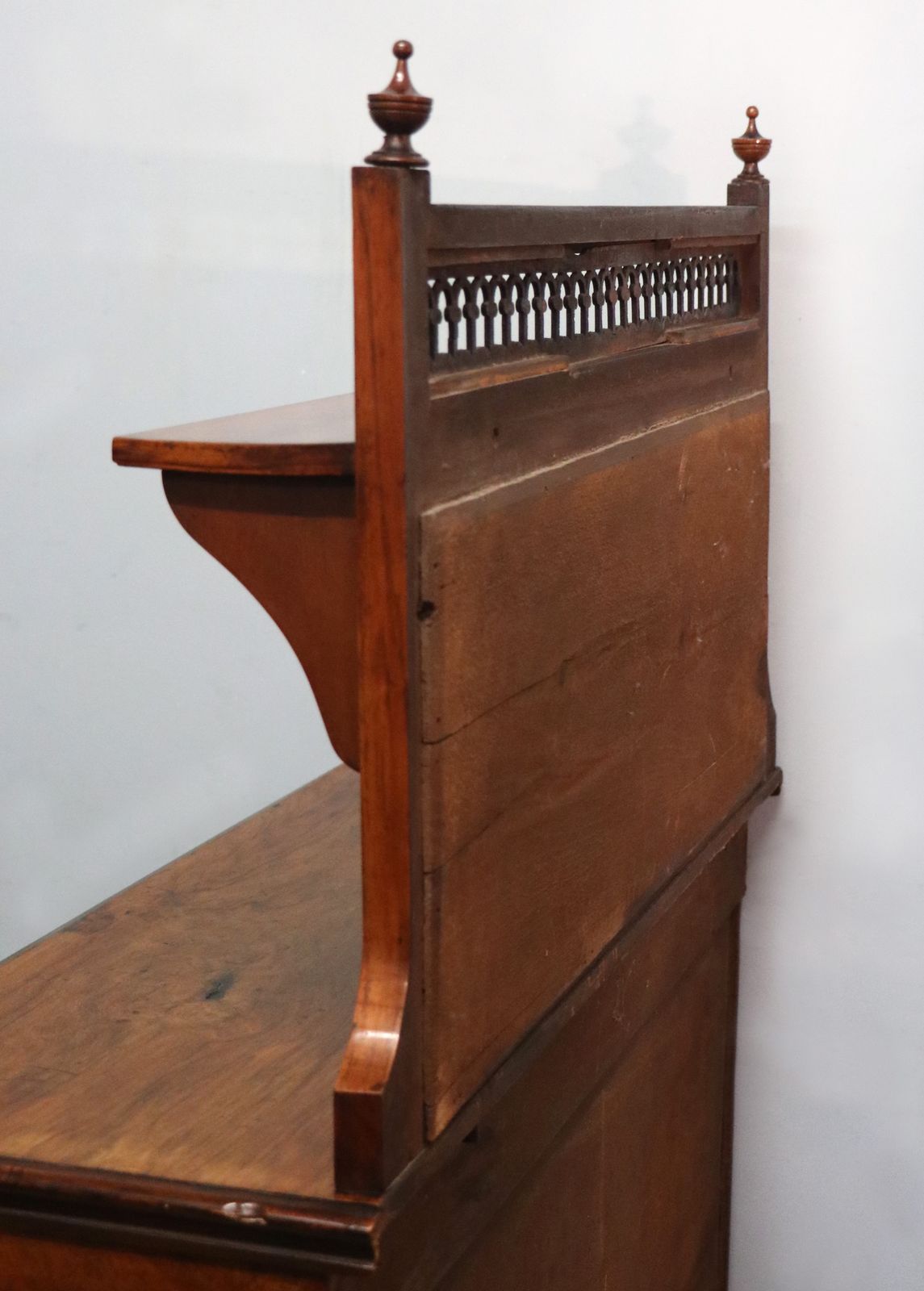 photo for sale A Lovely Late Victorian Walnut Veneered And Inlaid Display Cabinet.