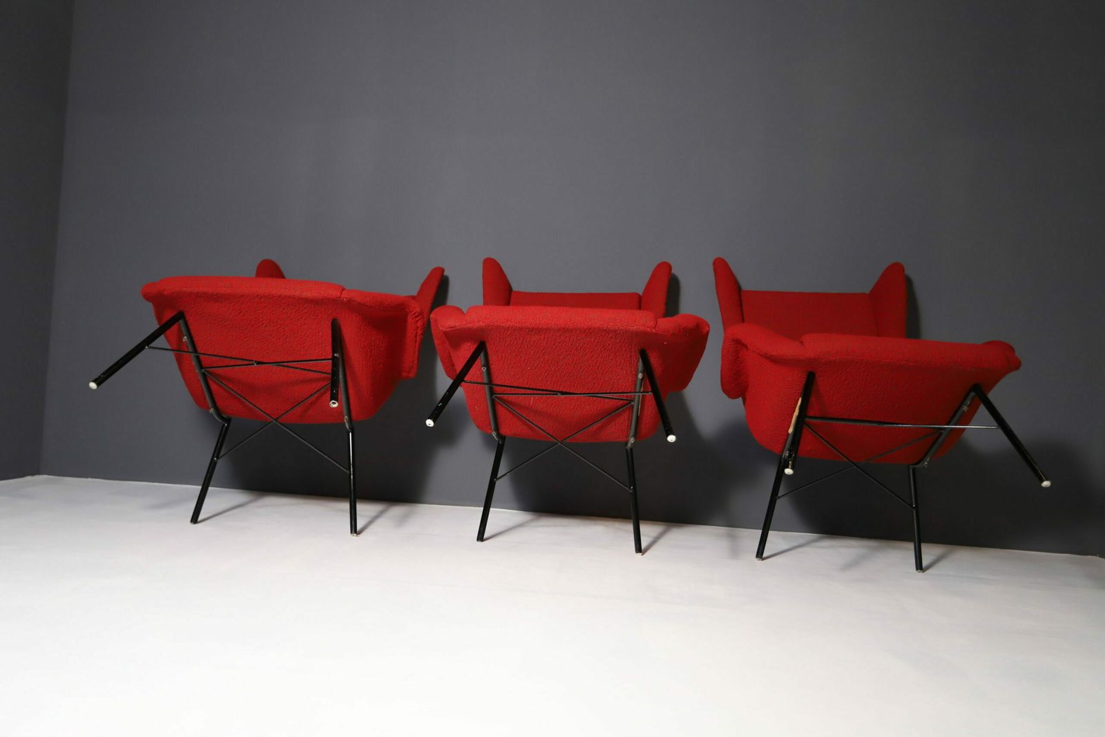 Wingback Armchairs By Navrátil & Sépová , 1960´S, Czechoslovakia, Price Per Piece photo buy