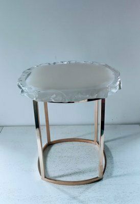 Vintage Smoking Table In Murano Glass, 1960s photo vinterior