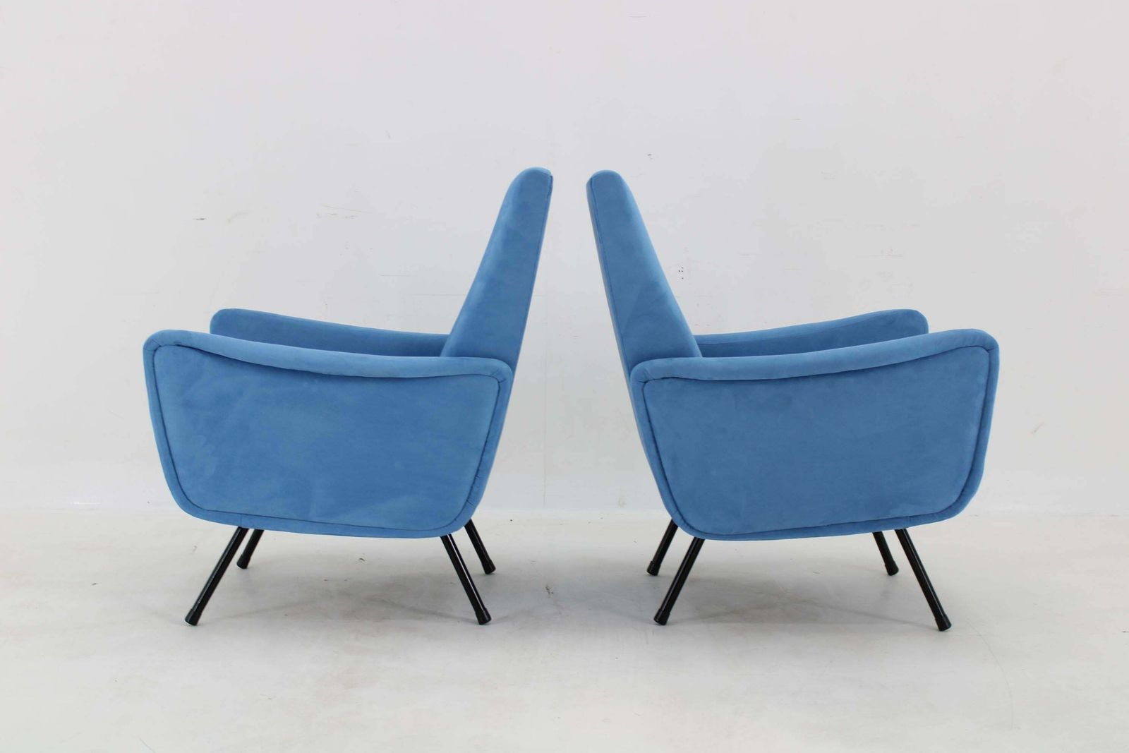 1960s Pair Of Restored Italian Armchairs photo for sale