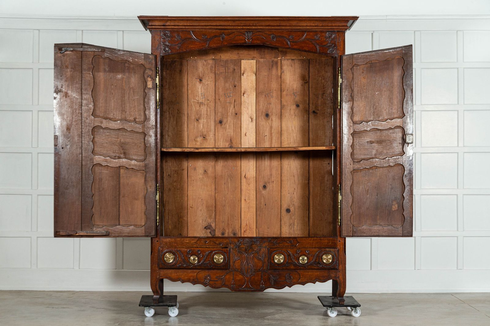 Large 18thc French Oak Armoire photo furniture
