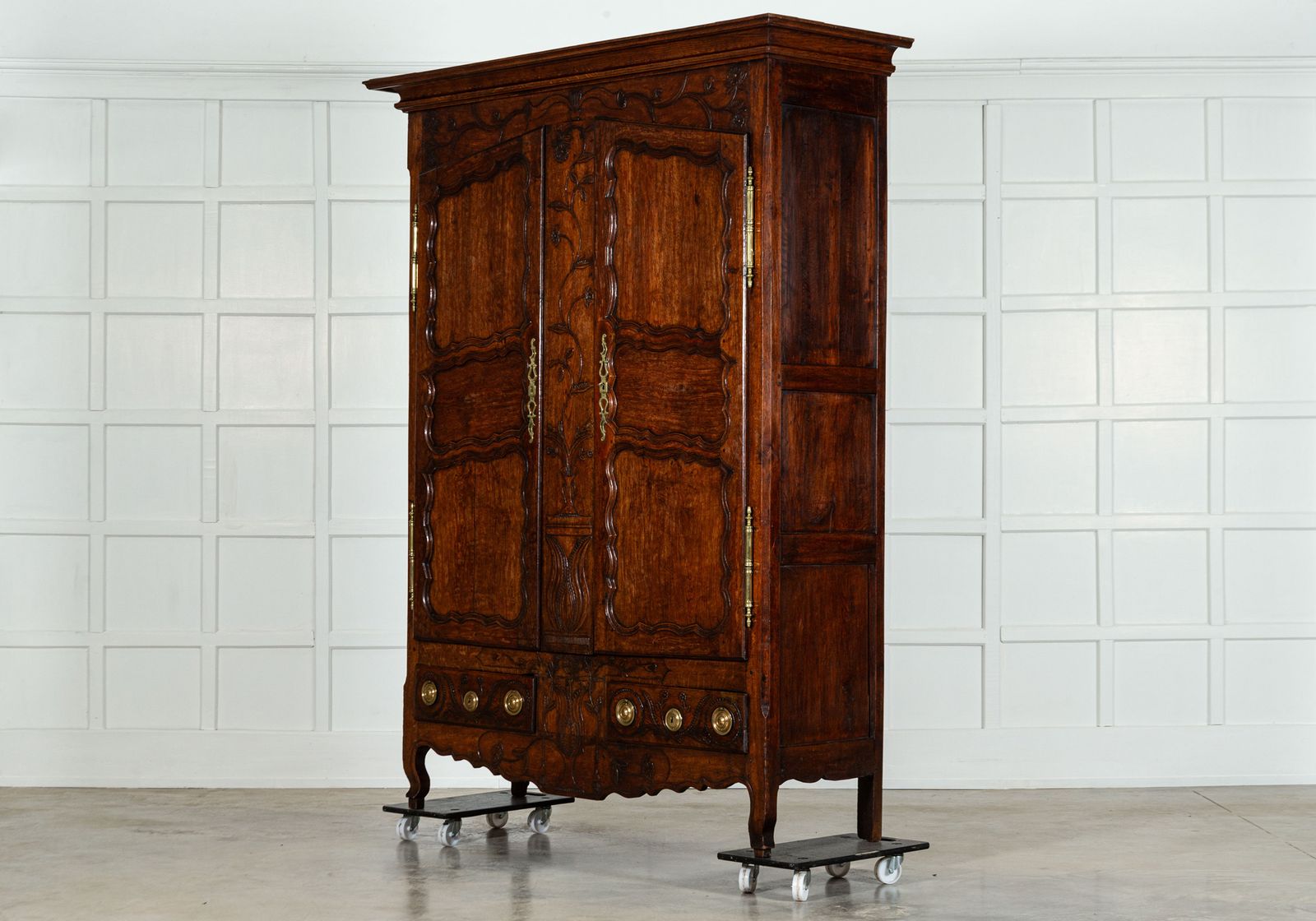 Large 18thc French Oak Armoire photo 5118.0