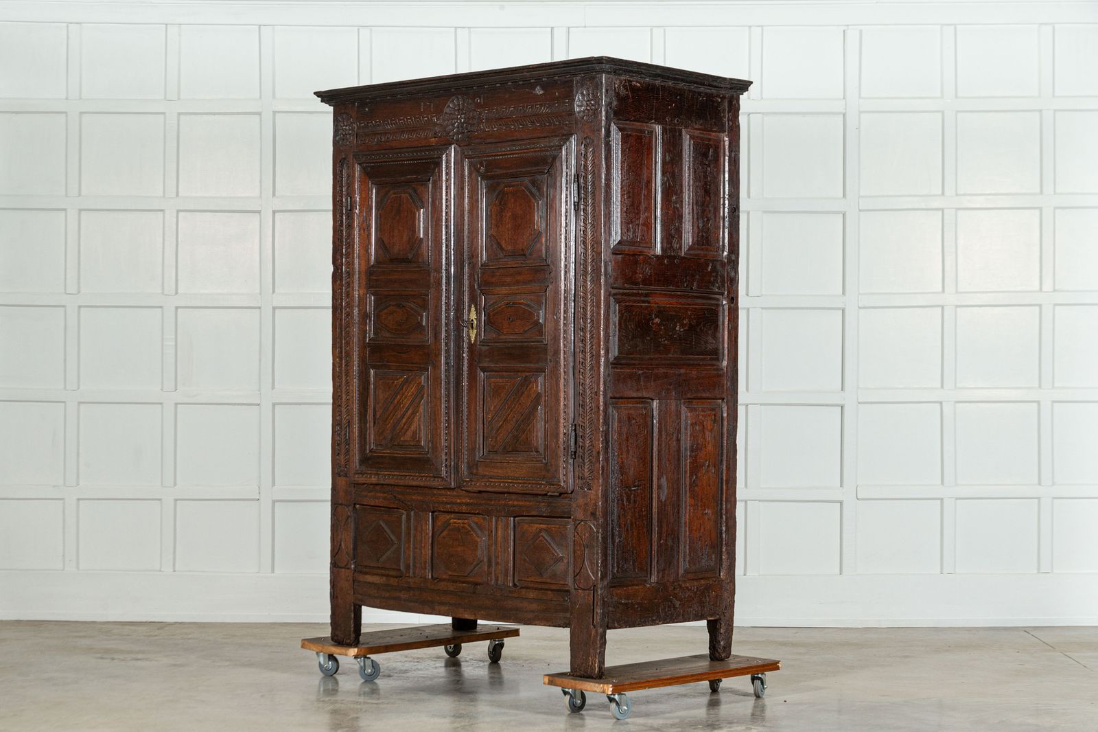 Early 18thc French Oak Armoire photo buy